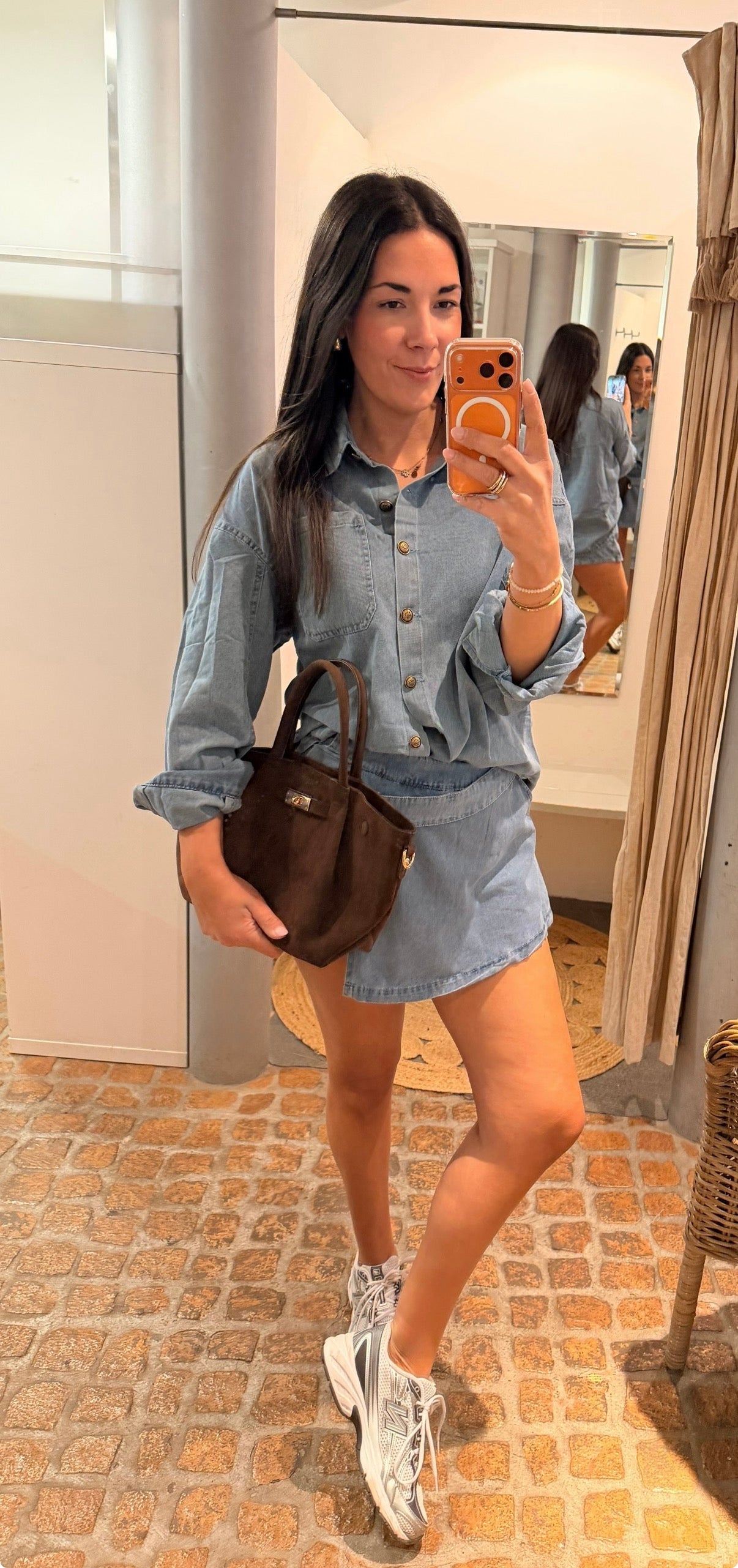 Jeans Skort