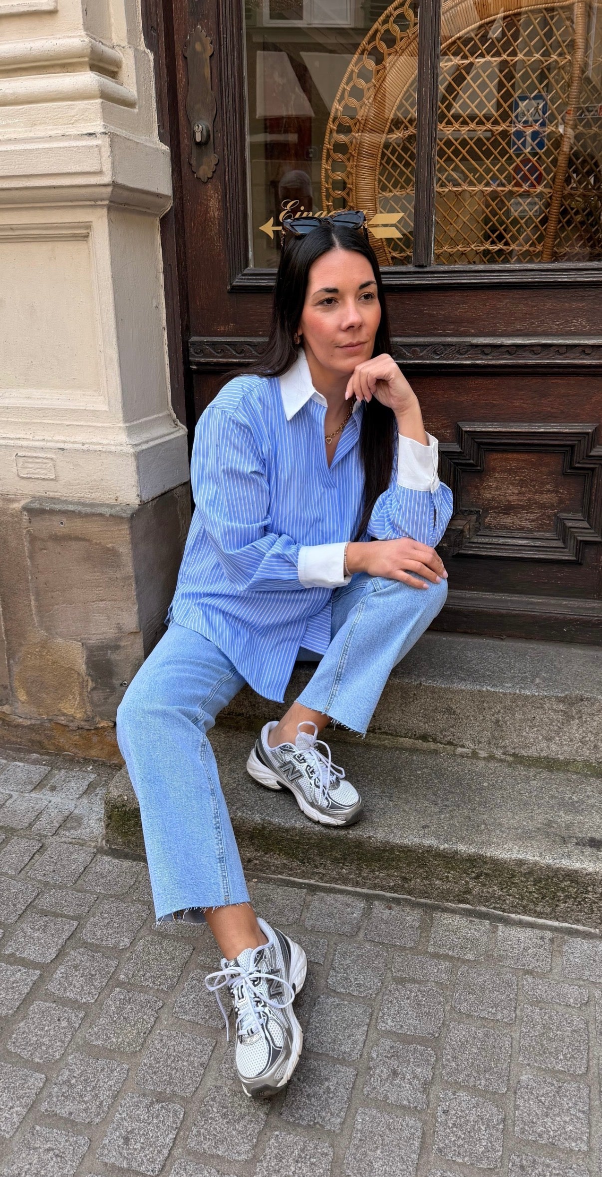 HEMD BLUSE STRIPES