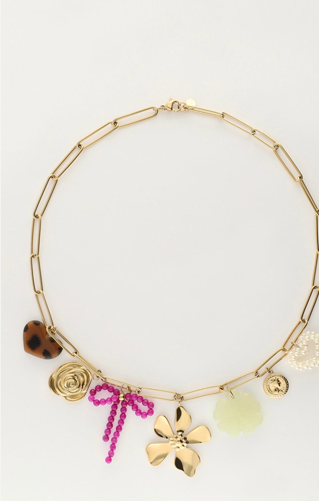 Kette mit Gliedern LEO in gold
