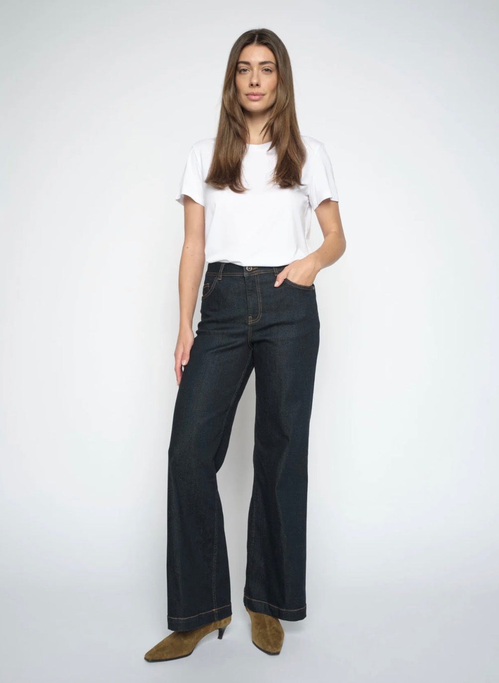 MOS MOSH DARA DELUXE JEANS DARK BLUE