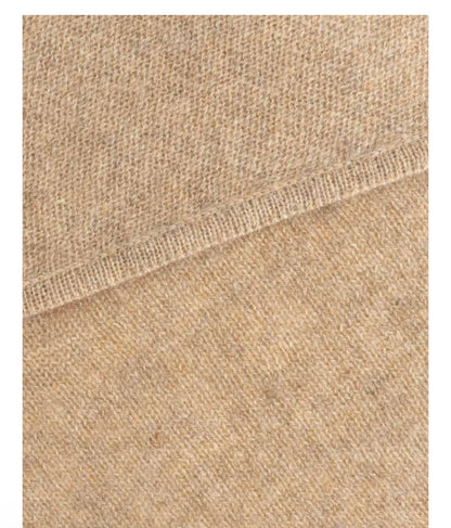 Zwillingsherz Kaschmir Dreieckstuch Camel