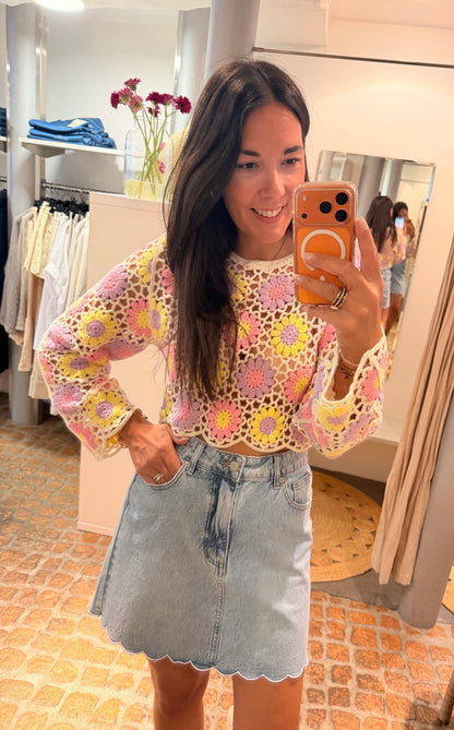 BOHO TOP CROCHET