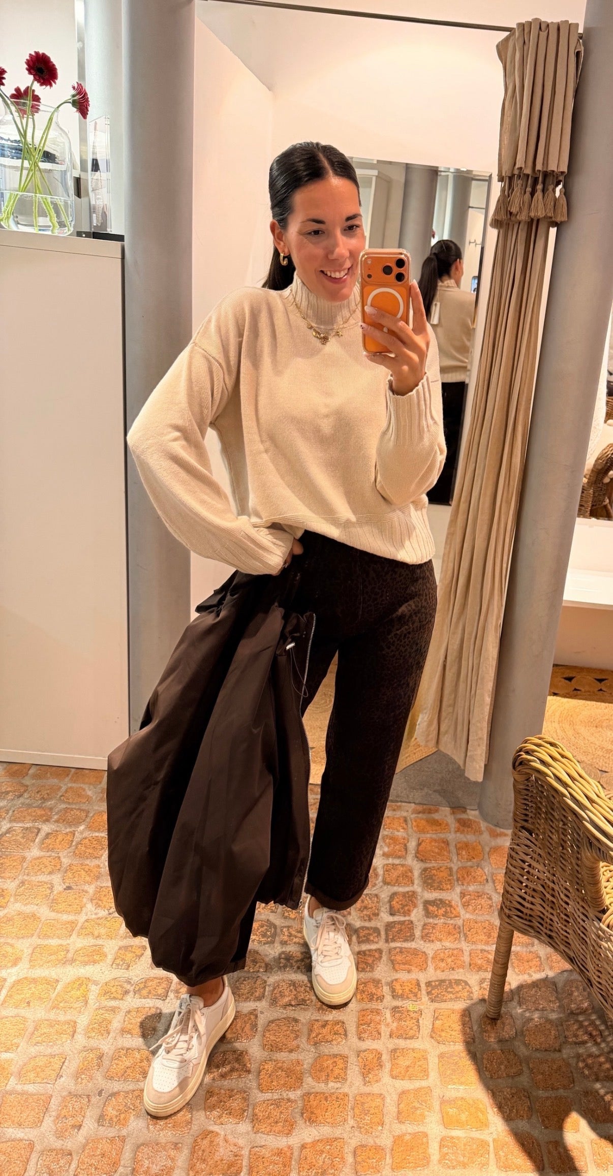 MILANO TURTLENECK PULLI KASCHMIR BEIGE