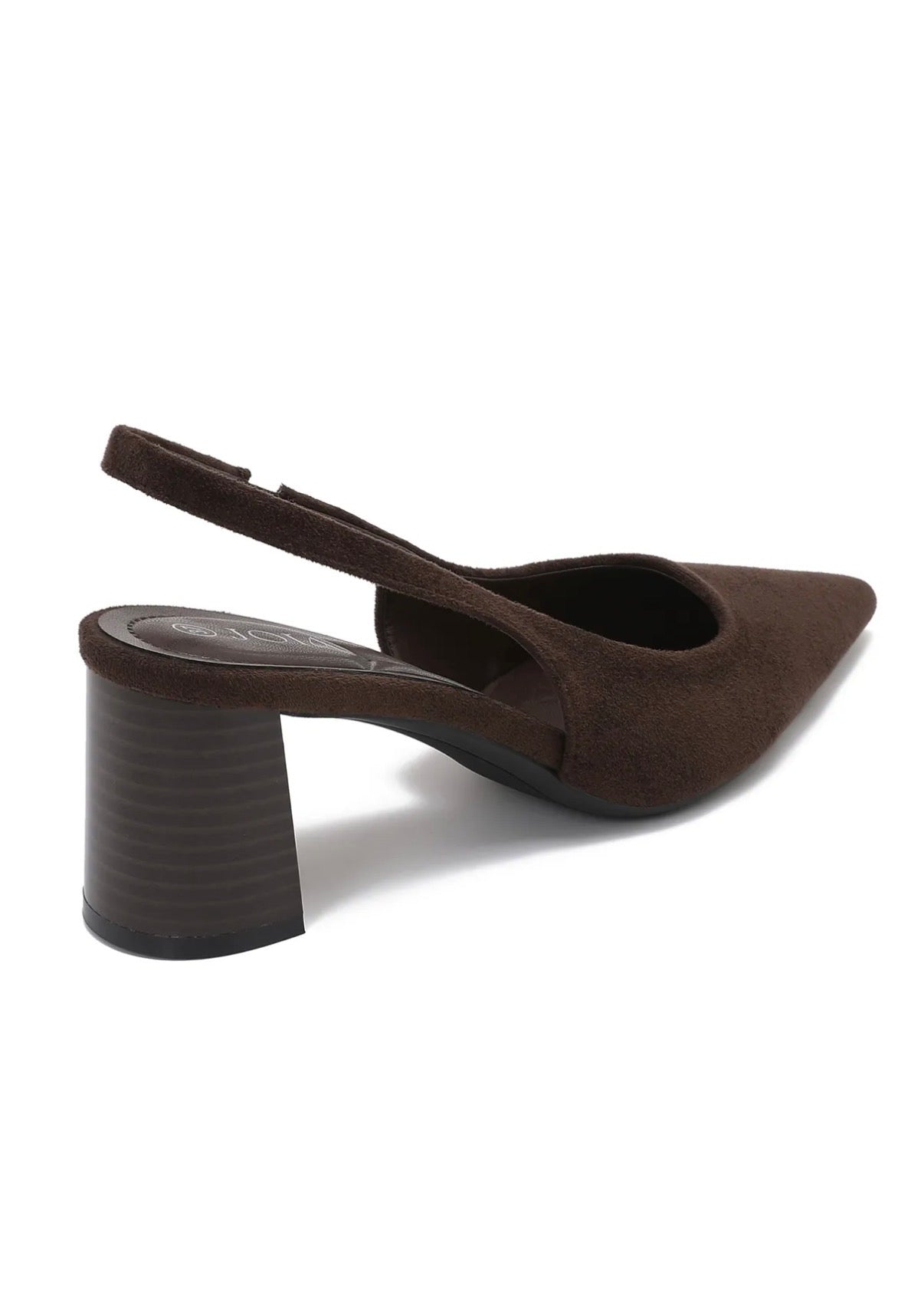 SLING PUMPS BROWN