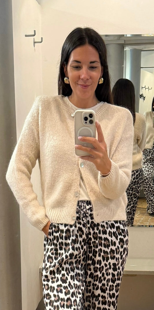 Cardigan in beige