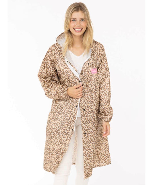 Zwillingsherz Regenmantel LEO beige