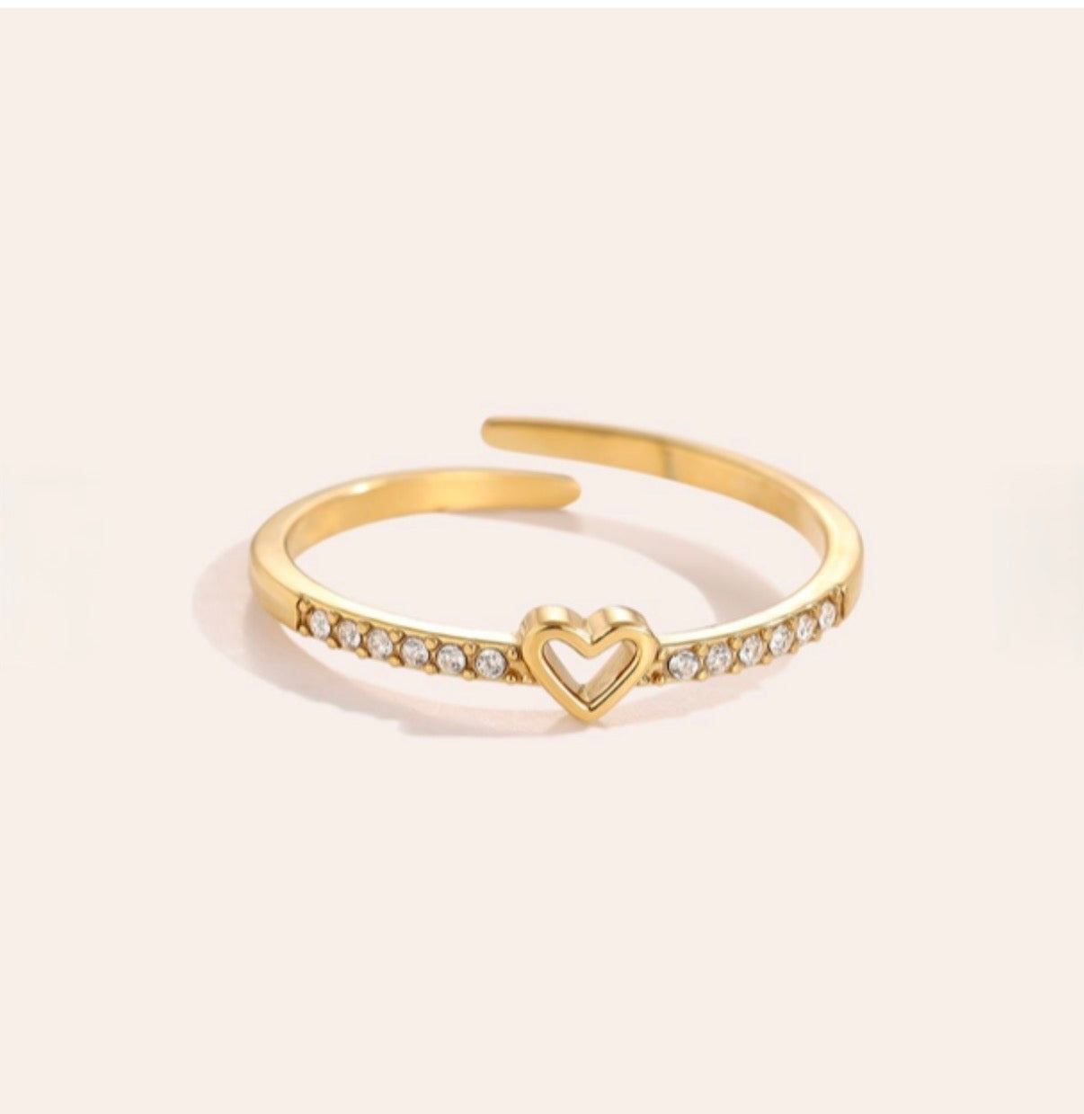 Ring tiny Heart gold
