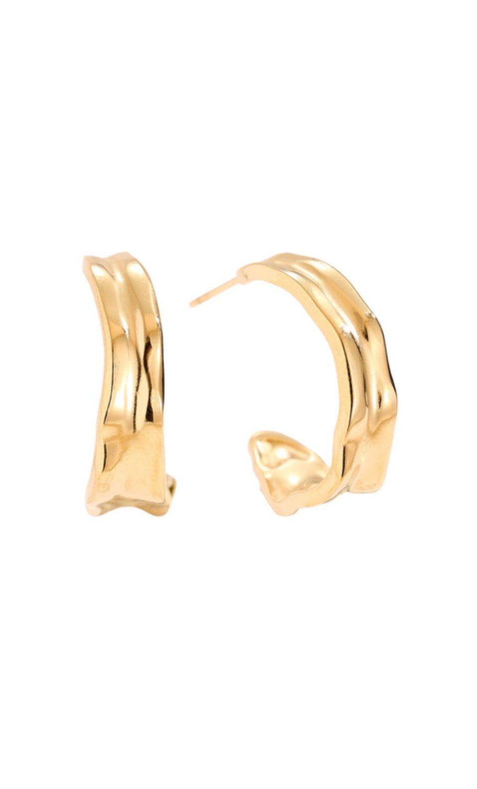 Ohrringe Twisted gold