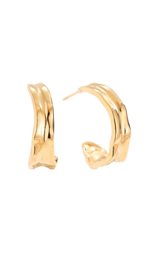 Ohrringe Twisted gold