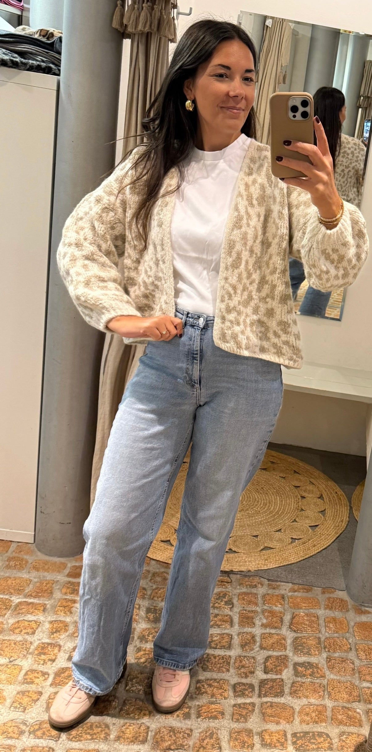 Cardigan LEO in beige