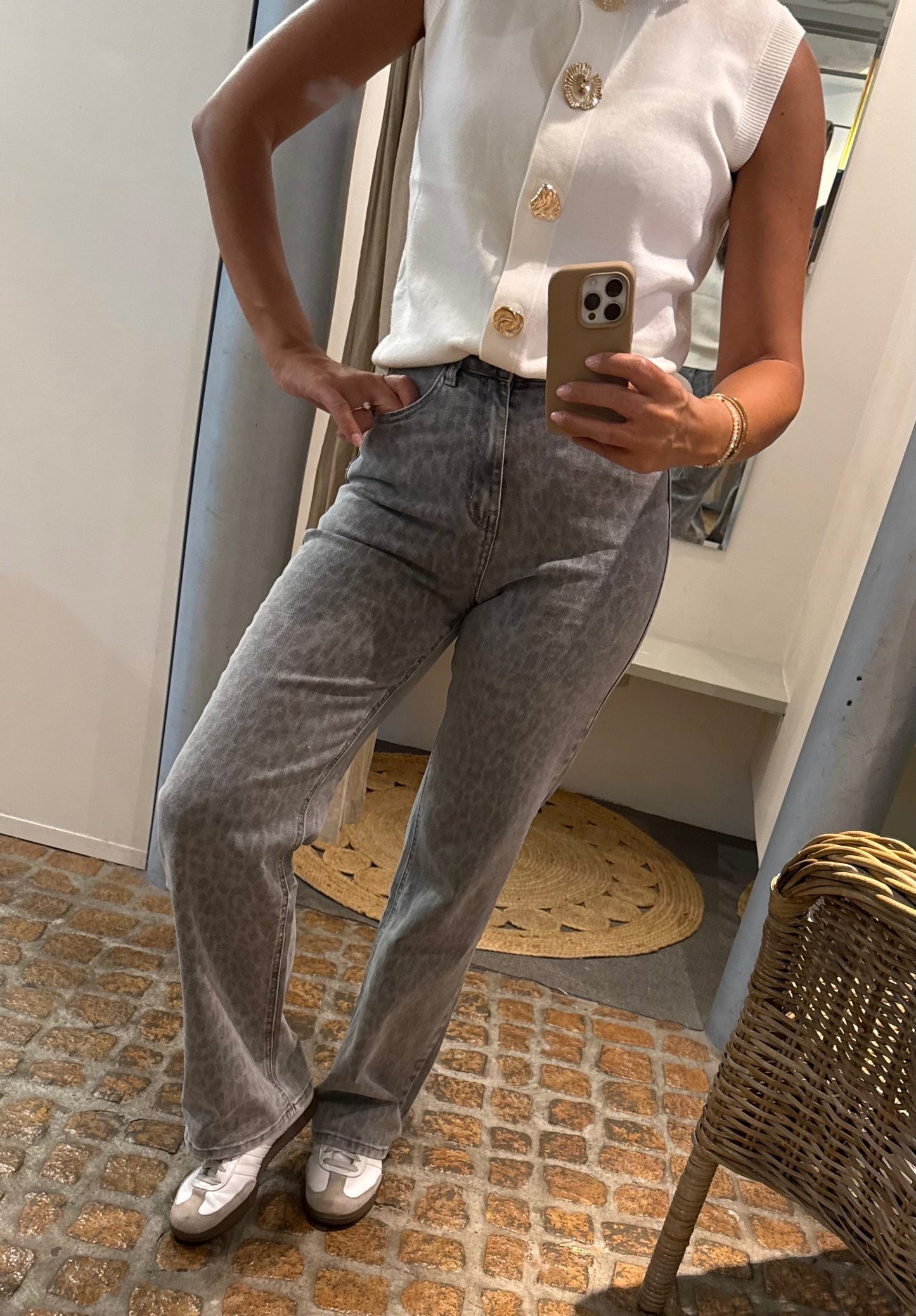 Jeans Leo Lover Grau