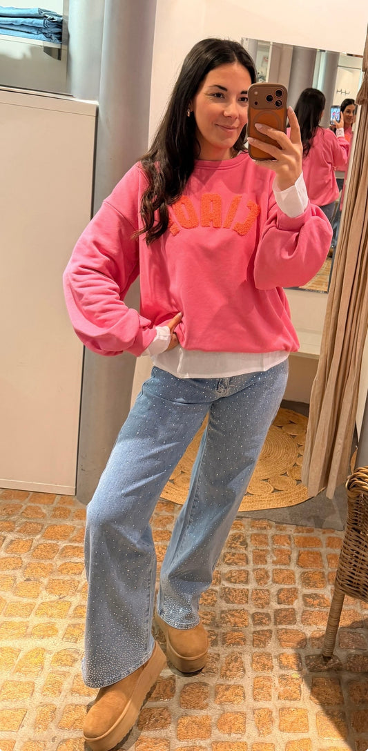 Sweater CIAO in pink