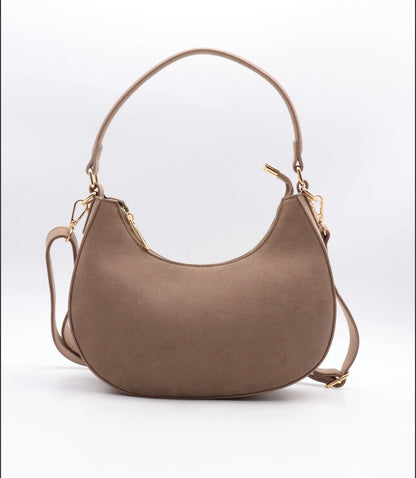 MOON BAG WILDLEDER TAUPE