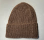 Cosy Mohair Mütze in braun