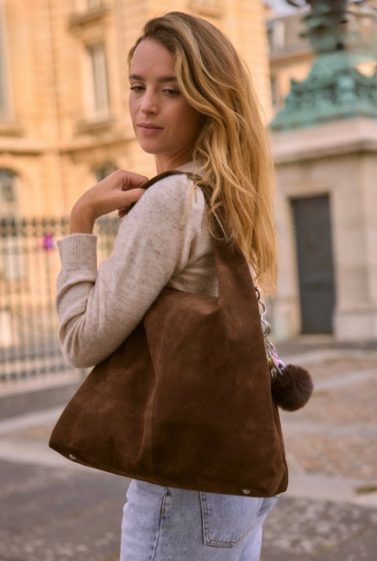 ALLTIME LOVER BAG WILDLEDER BRAUN