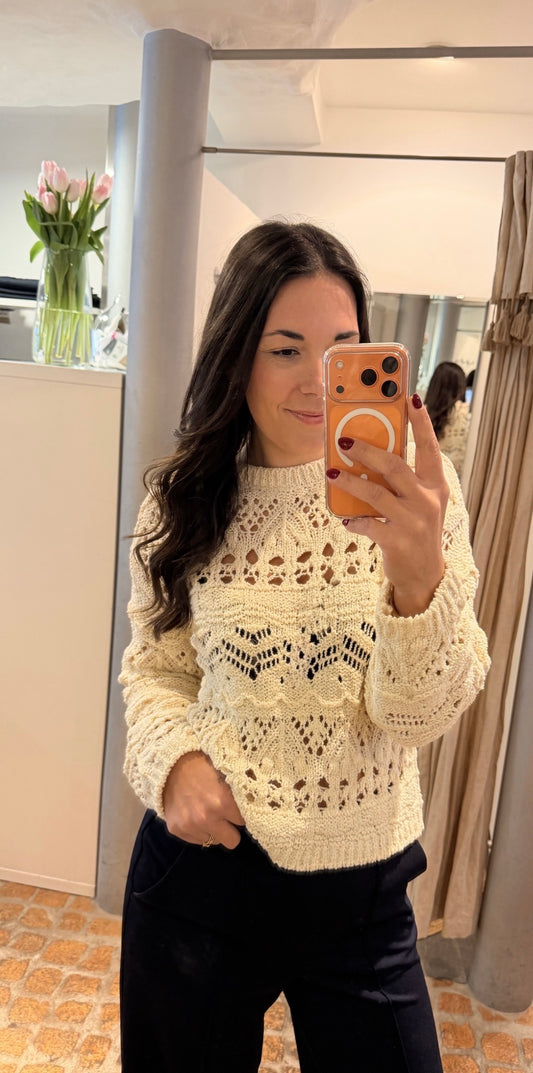 OUI PULLOVER WHITECAP GRAY