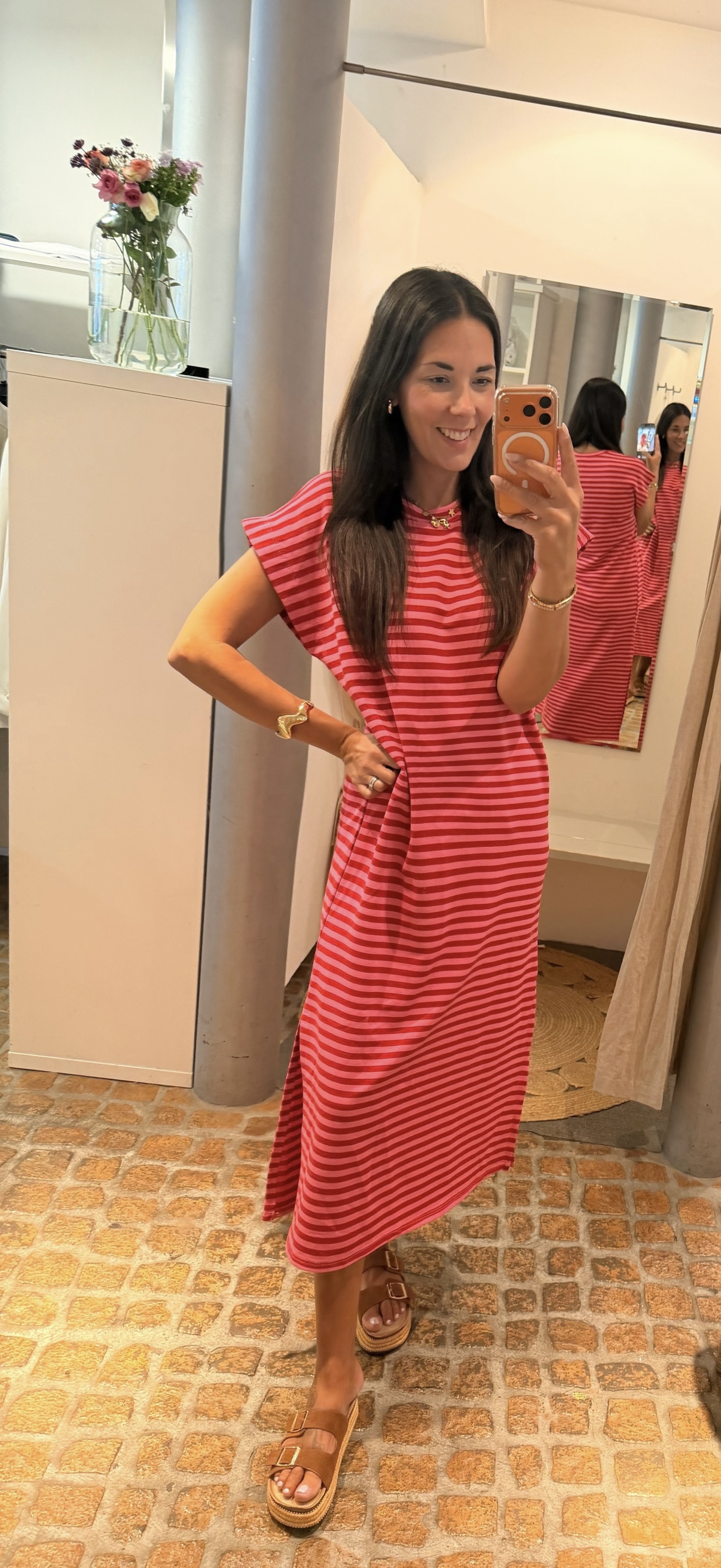 MAXI DRESS STRIPES
