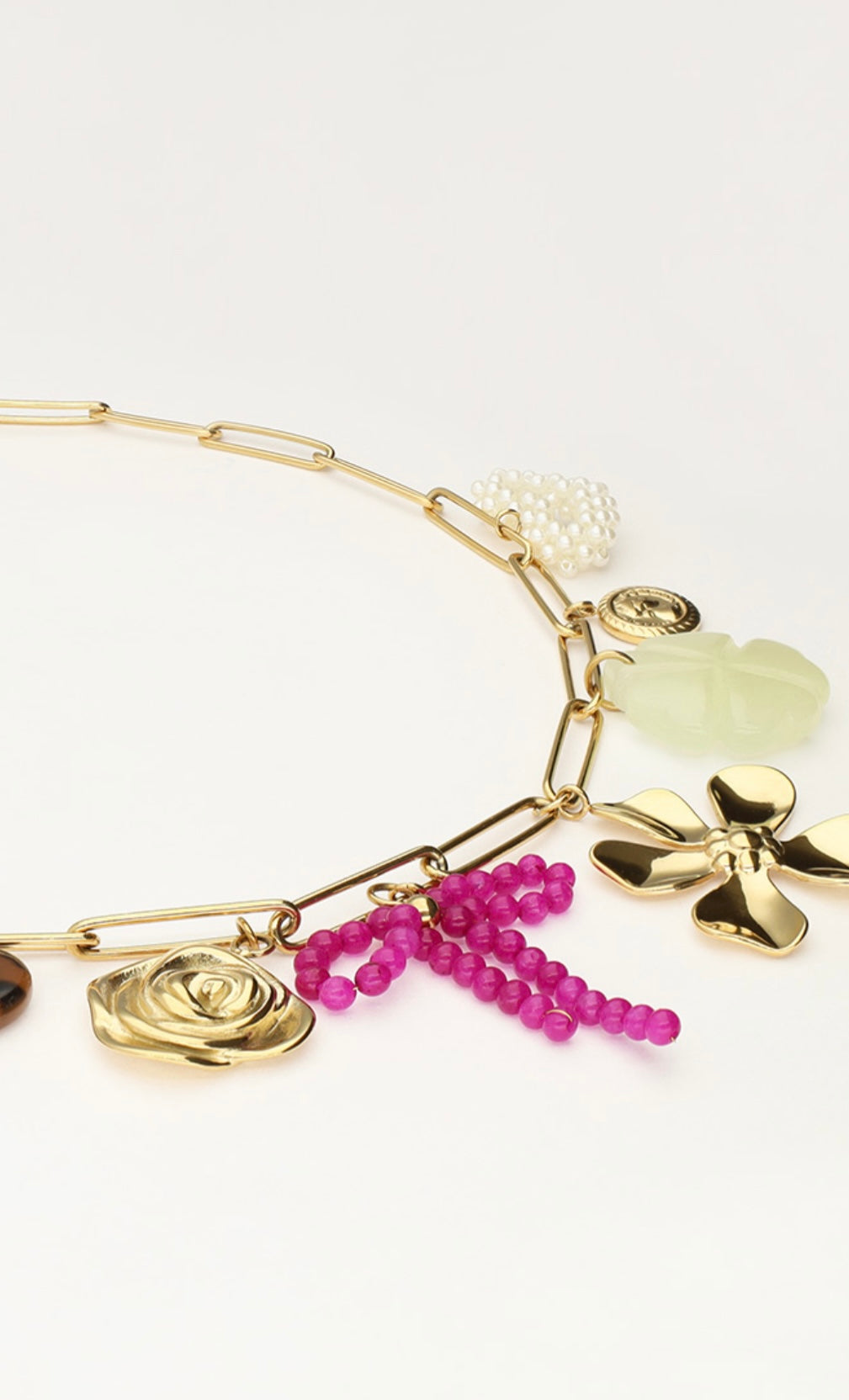 Kette mit Gliedern LEO in gold