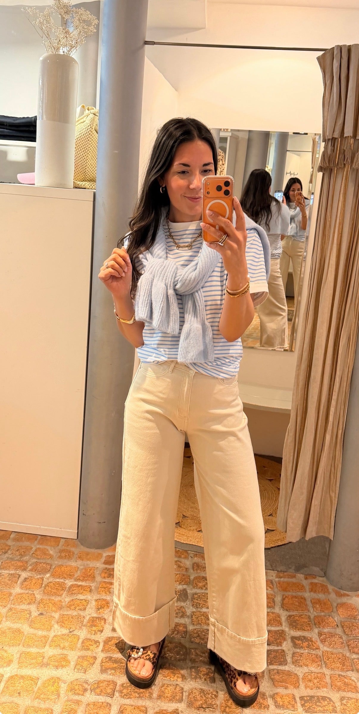 DELUXE JEANS BEIGE