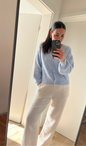 Cardigan V-Ausschnitt Jewellery in blue