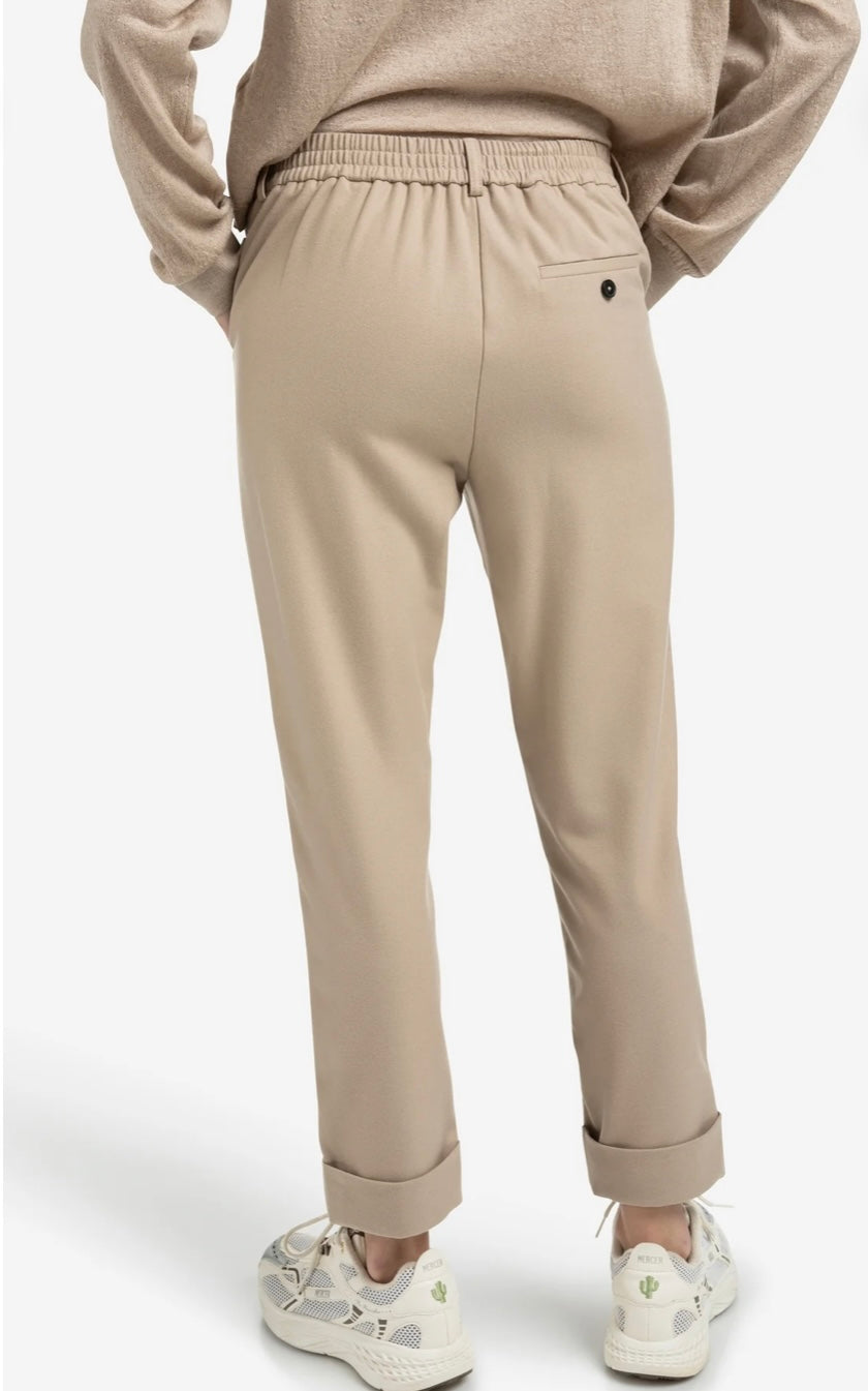 YAYA bequeme Hose in Beige