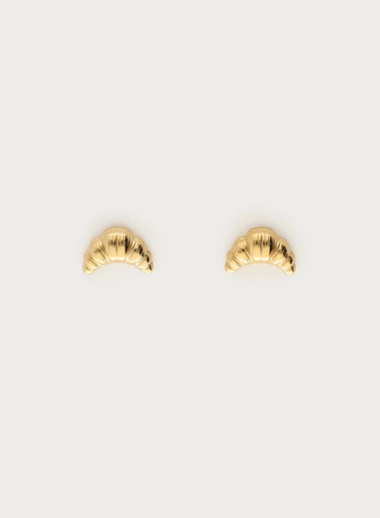 My Jewellery Ohrstecker Croissant Liebe gold