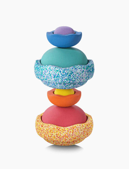 Stapelstein Inside 8er Set Rainbow Classic