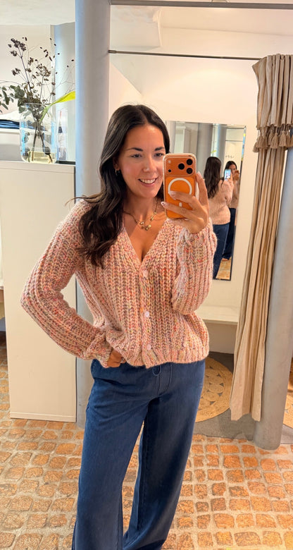 MILANO GROBSTRICK CARDIGAN