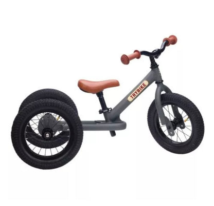 Trybike Laufrad 2 in 1 Steel Grey Matt
