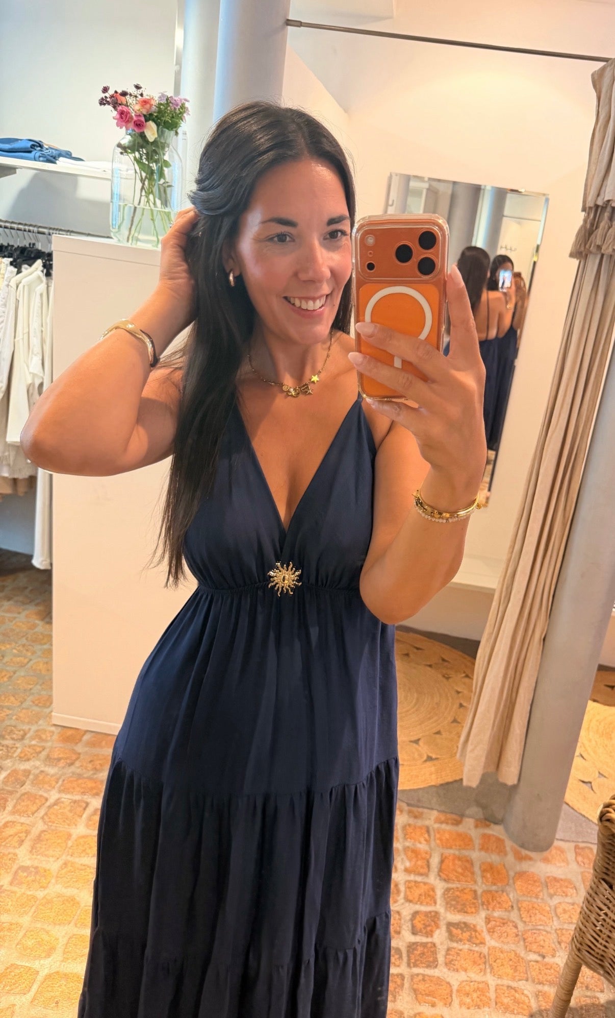 MAXI DRESS SUNSHINE MARINE