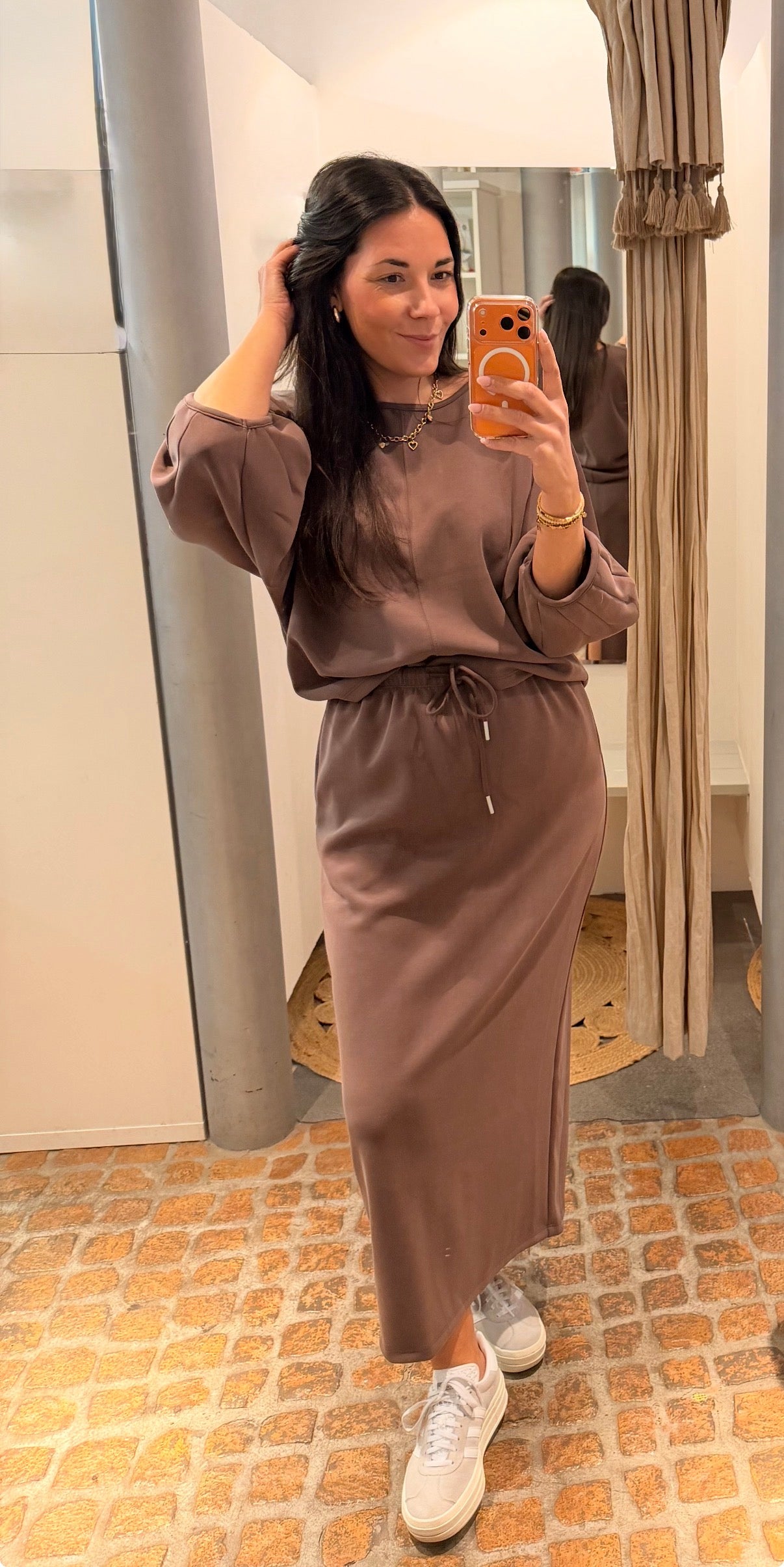 Maxi Rock Milano in choco super weich