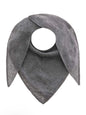 Zwillingsherz Kaschmir Dreieckstuch Anthrazit
