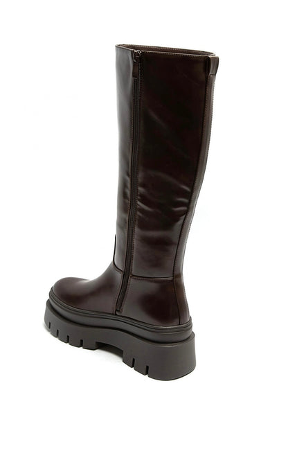 Stiefel Cropped in braun