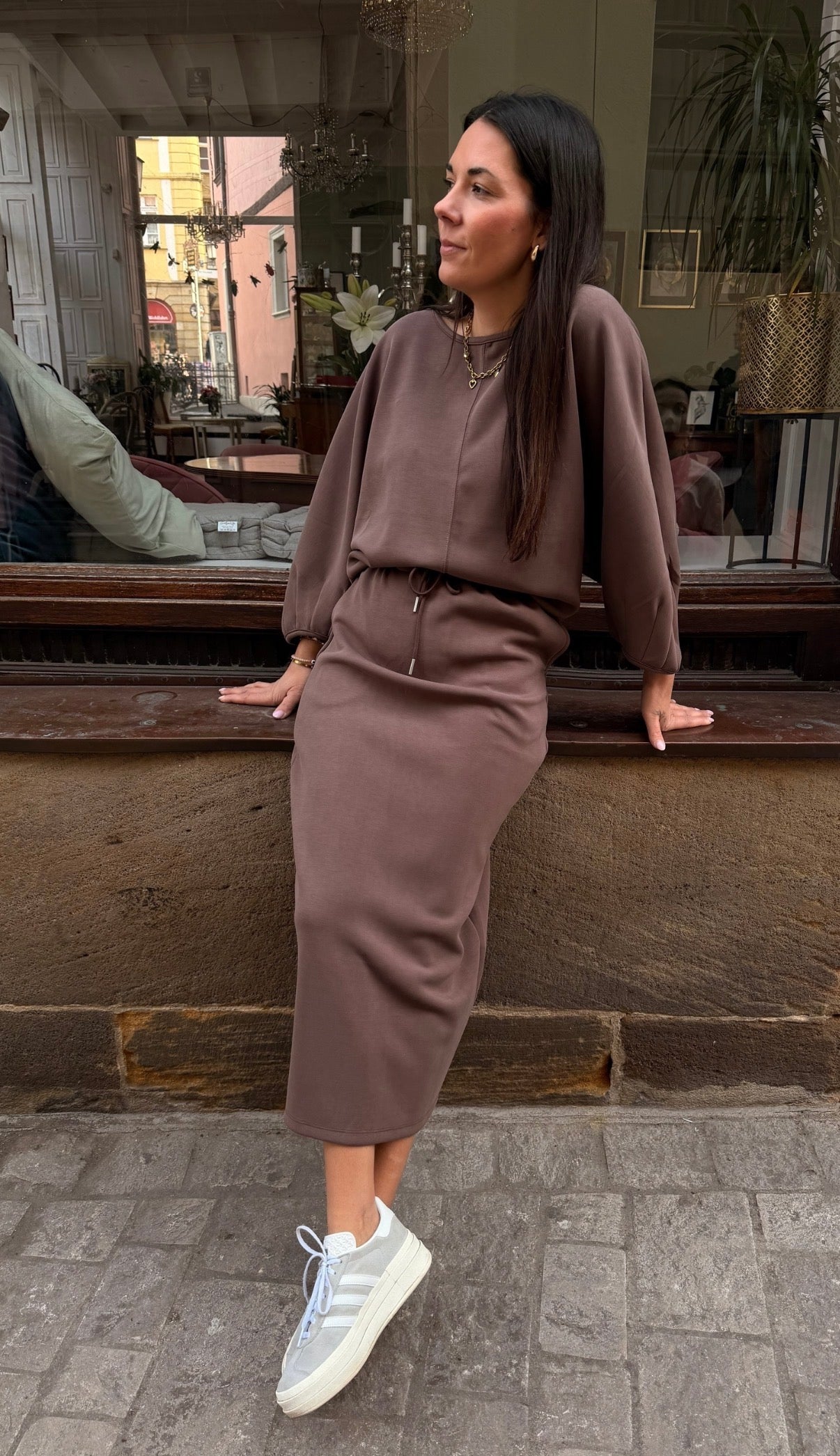 Maxi Rock Milano in choco super weich