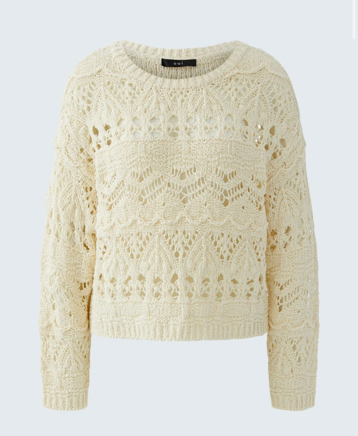 OUI PULLOVER WHITECAP GRAY
