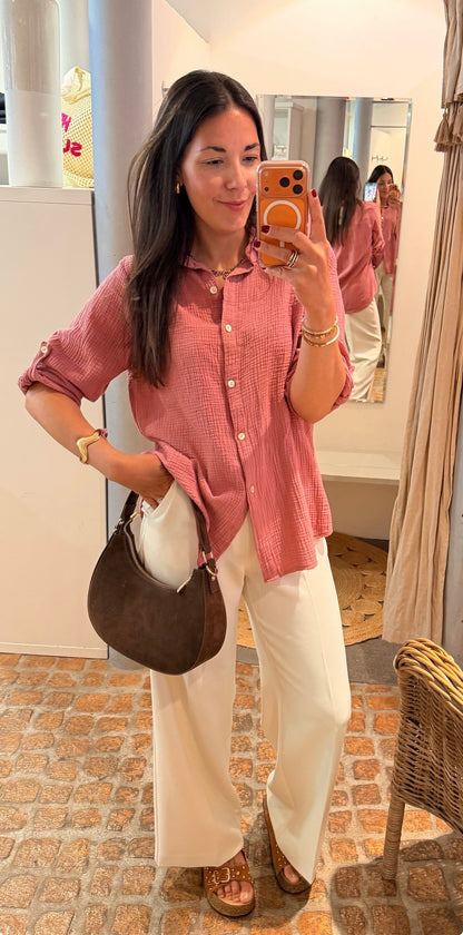 MUSSELIN BLUSE ALTROSA