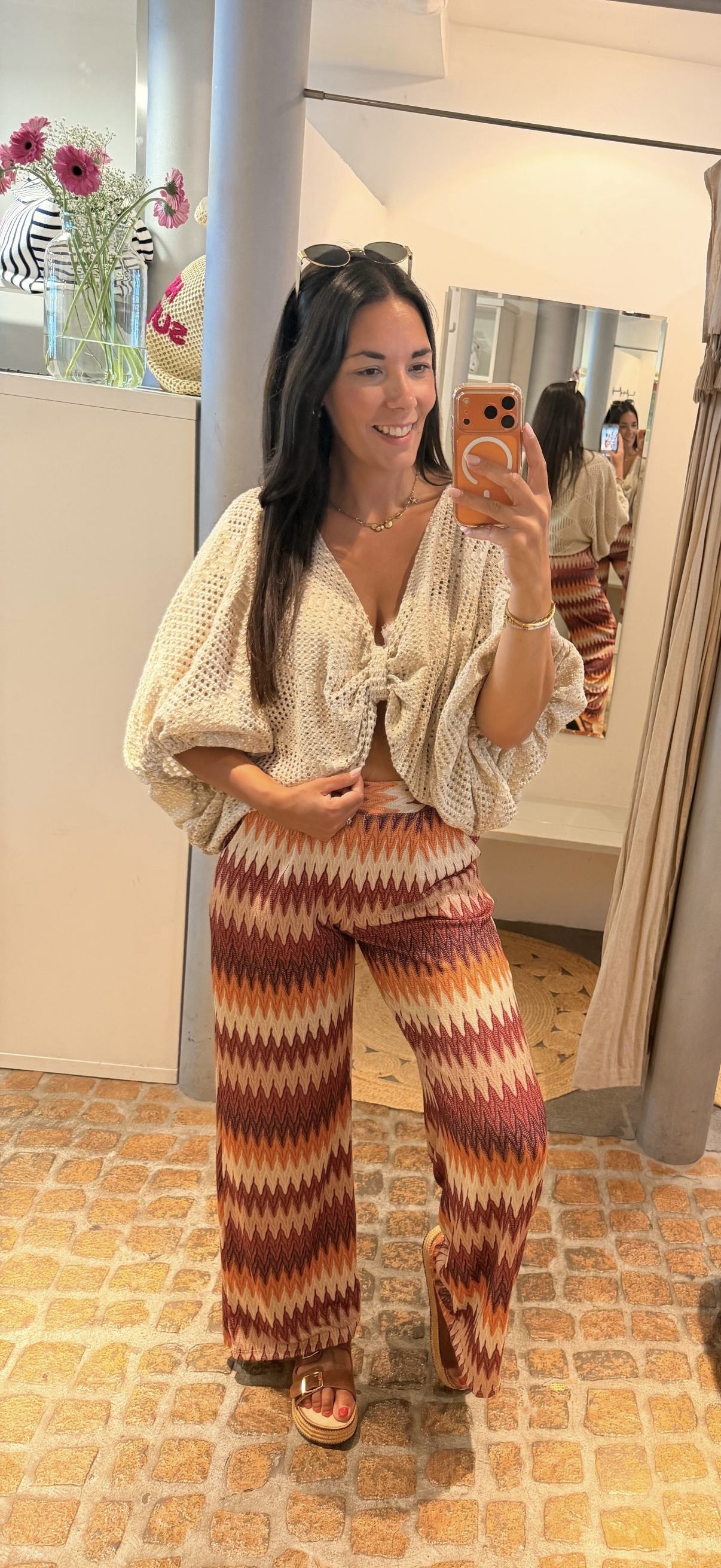 CROCHET OBERTEIL SHINY SAND