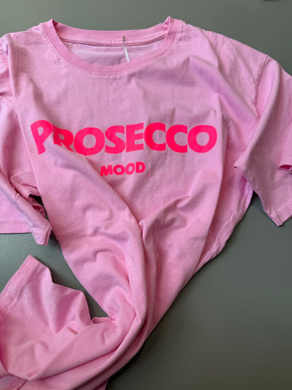 T-Shirt PROSECCO MOOD in pink