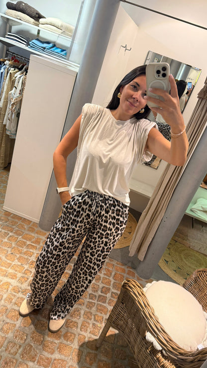 Satinhose LEO