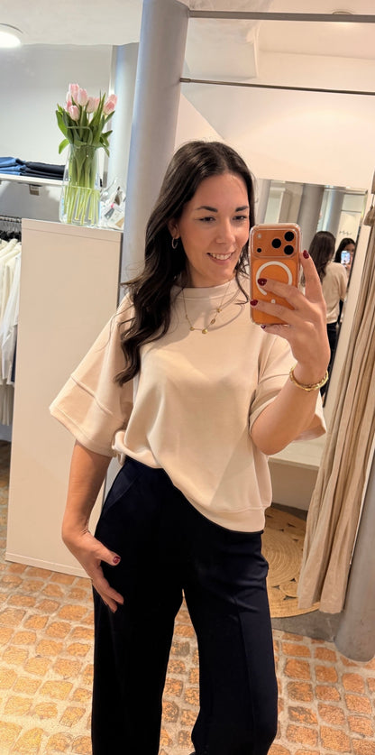 MIDI SHIRT MILANO IN BEIGE