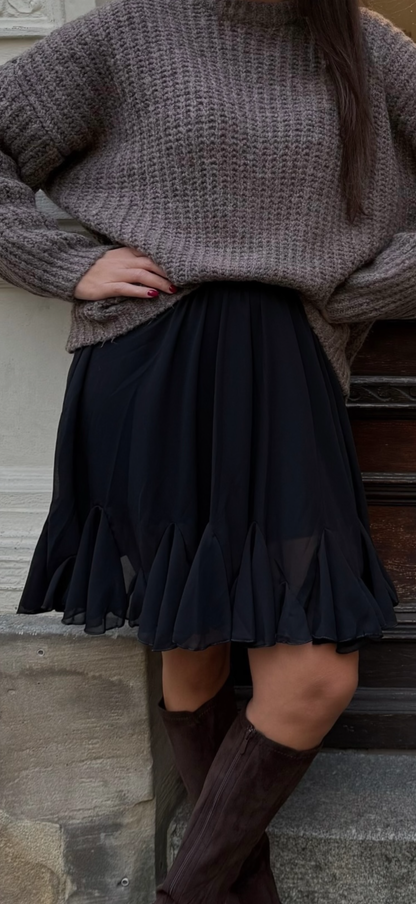 Midi Rock in schwarz