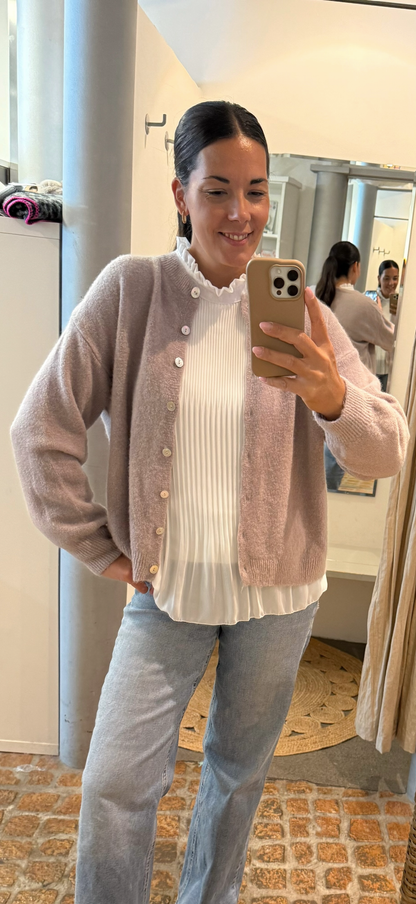 Cardigan in Beige