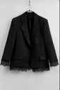 Classy Blazer Lace schwarz
