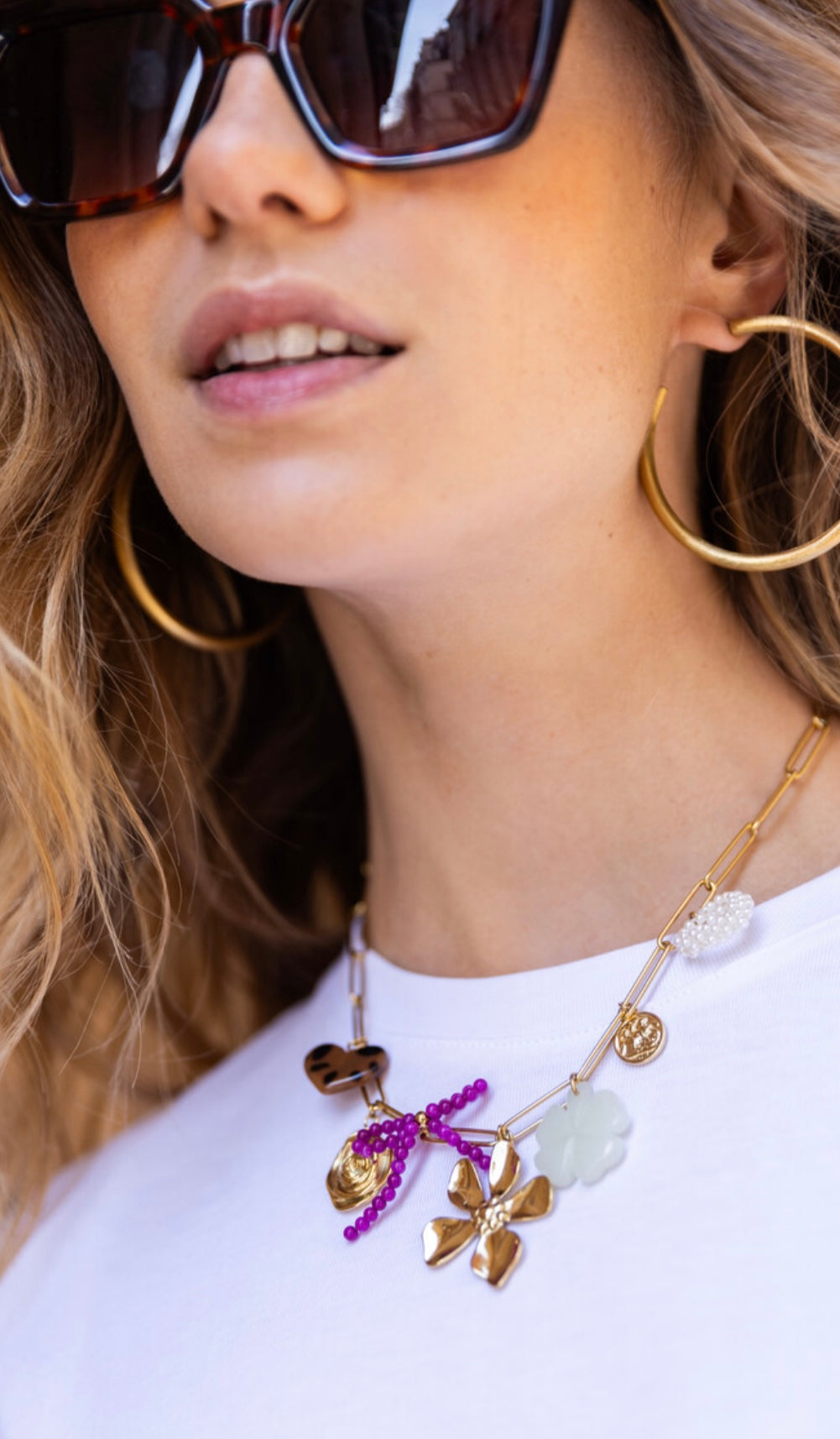 Kette mit Gliedern LEO in gold