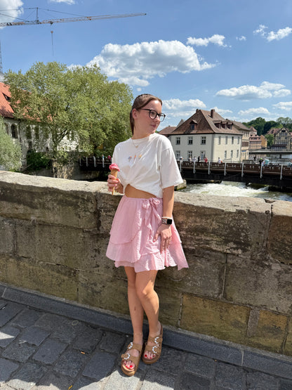 Sommer Rock in rosa