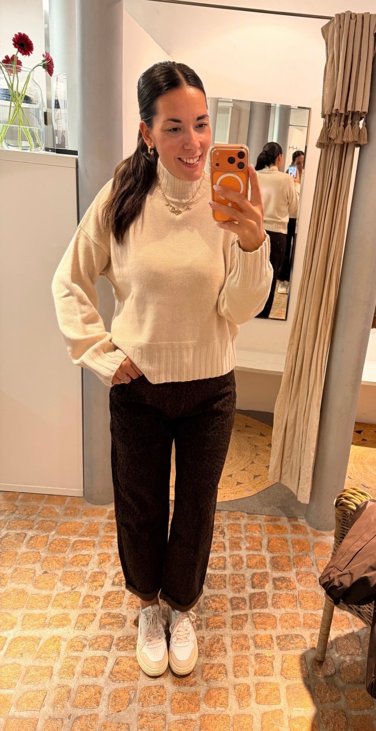MILANO TURTLENECK PULLI KASCHMIR BEIGE