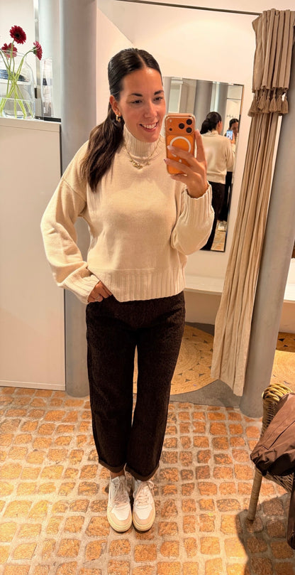MILANO TURTLENECK PULLI KASCHMIR BEIGE