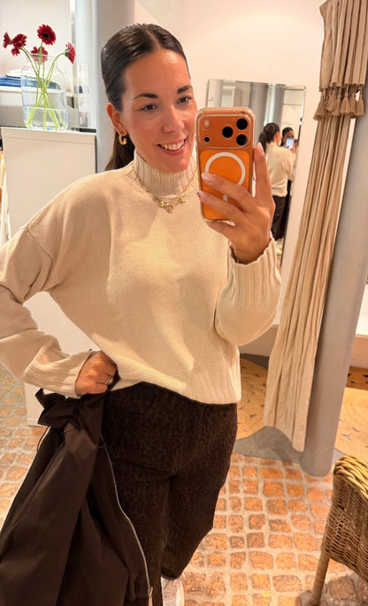 MILANO TURTLENECK PULLI KASCHMIR BEIGE