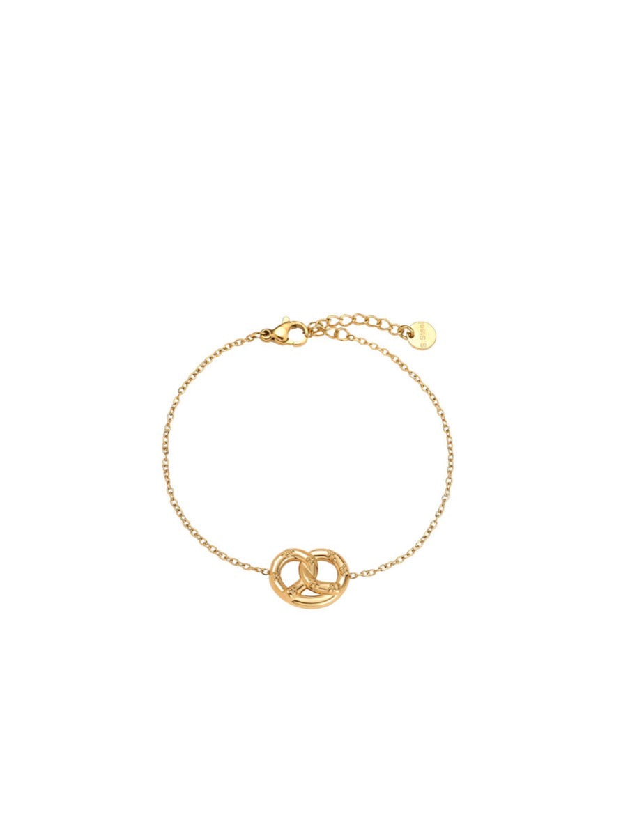 ARMBAND BREZEL GOLD