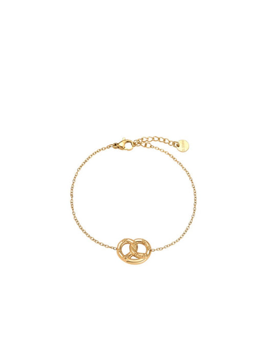 ARMBAND BREZEL GOLD